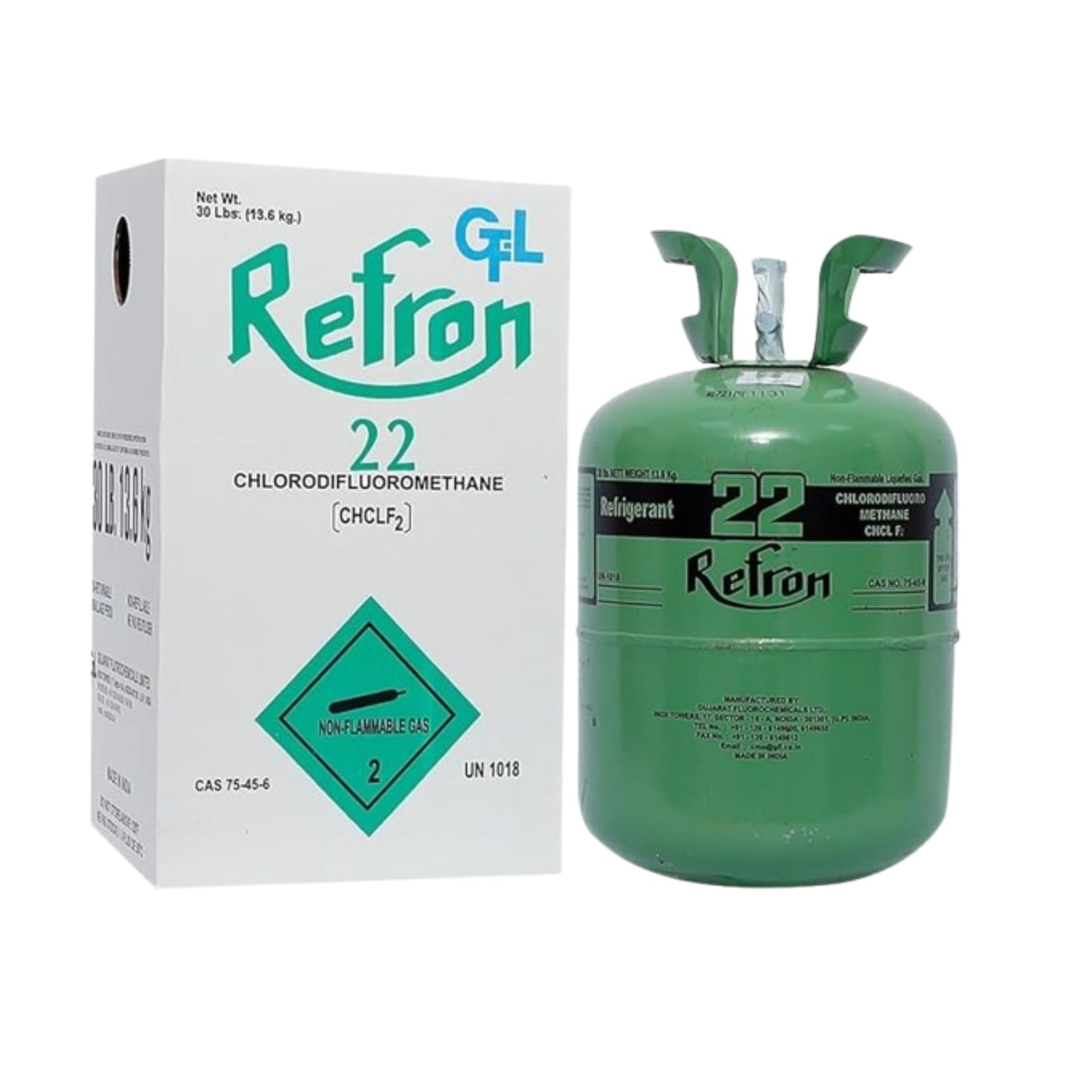 Refron Refrigerators India Gas R-22  13.6 KG*